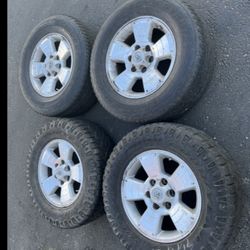 4 —- 265/65r17  6x139.7 6x5.5 Stock 265 65 17  Lexus gx4 TRD Tacoma Lexus GX470 4Runner Yukon Tahoe Tundra Rims Wheels Tires!!!!!!!!!!!!!!!