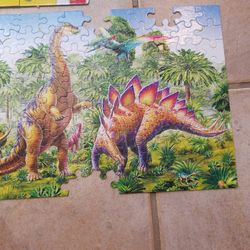 Dinosaur Puzzle Missing Pieces