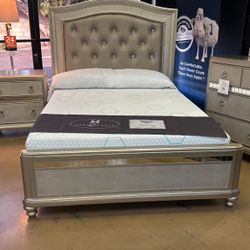 Queen Bed Frame (No Mattress Included)