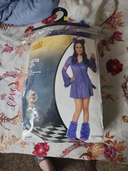 Spirit Halloween Twisted Kitty Costume Adult Medium