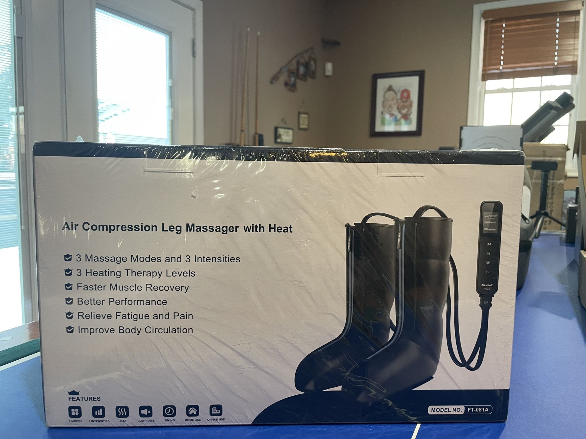 FIT KING Leg Massager with Heat