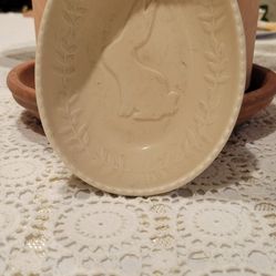 Egg Shape Decor Plate