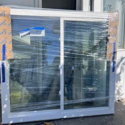 Brand New Horizontal Double Sliding Window 65.5x60