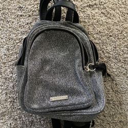 Silver Small Backpack/purse For Sale! 
