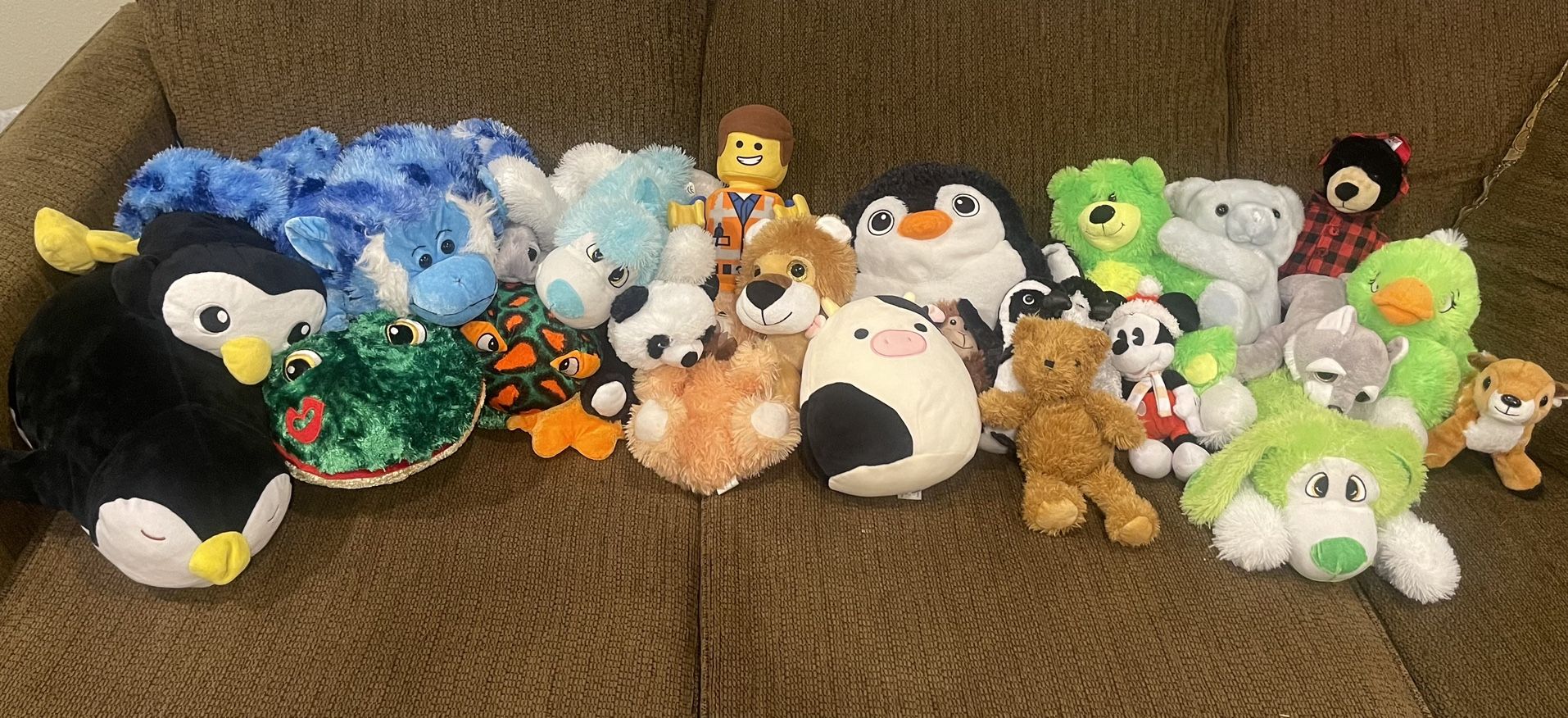 $50 Stuffed Animals-25 Total