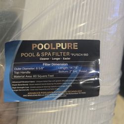 2 New Pool Pure Pool & Spa Filter PlF6CH-960