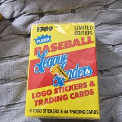 1989 Fleer Baseball League Leaders Baseball Cards