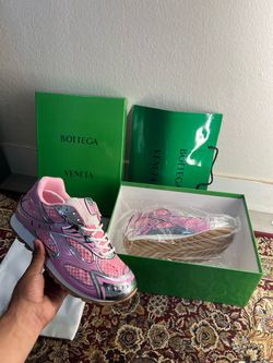 Bottega Veneta Pink Orbit Sneakers