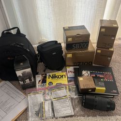 Nikon D7100 35mm DX Camera And Accessories