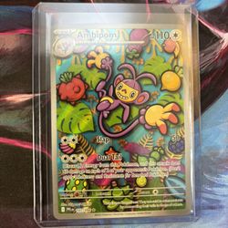 Ambipom 107/094 - Me02: Phantasmal Flames Illustration Rare Holo 