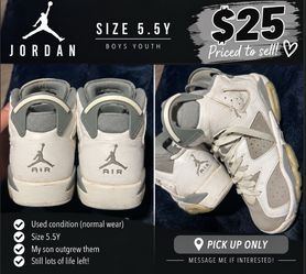 🔥 Air Jordans – Size 5.5Y – $25! 🔥