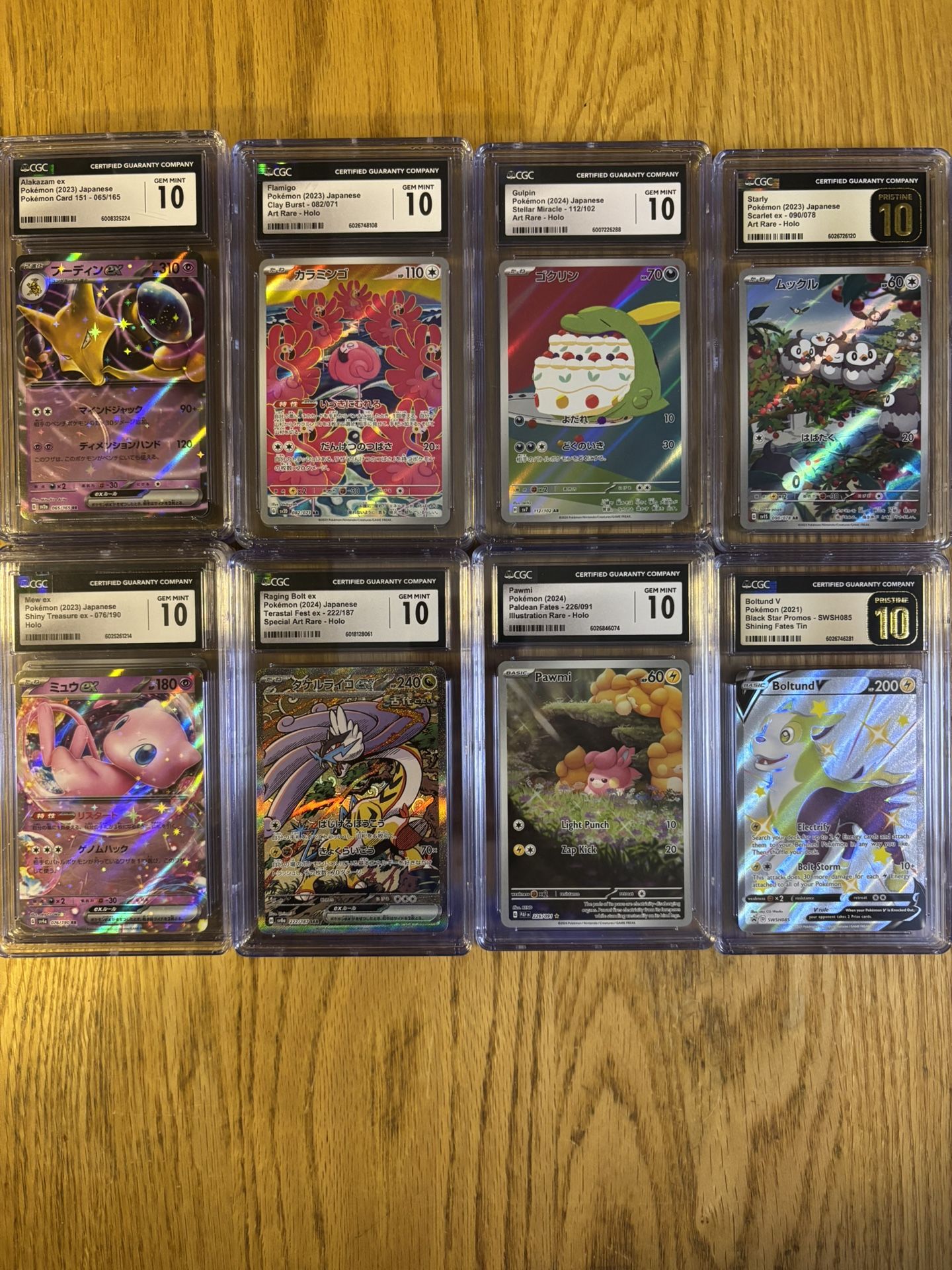 Pokemon Graded CGC Slabs