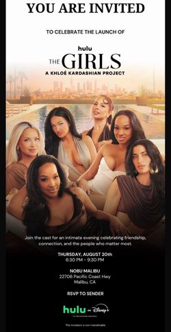 Khloe Kardashian invite only event tickets  8/20/26