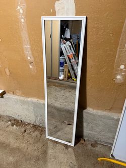 Full Length Mirror White Frame