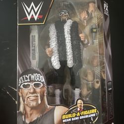 Mattel WWE Wrestlemania 39 Elite Hollywood Hulk Hogan Figure BAF Mean Gene New