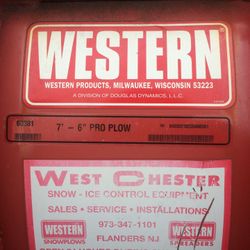 Western Snowplow 