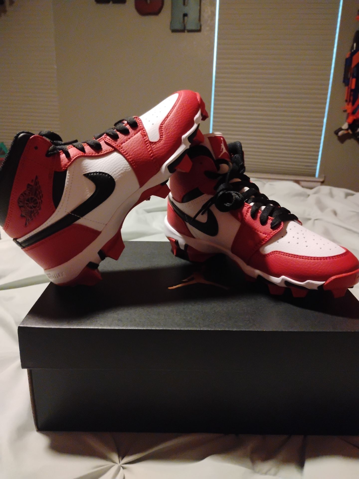 Jordan 1 Cleats Size 6