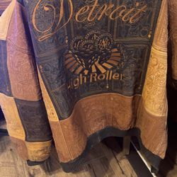 High roller leather jacket xl