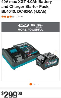 Makita 40v Battery And Charger