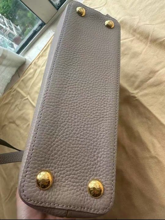 Louis Vuitton Capucine BB Elephant Grey or Almond Brown