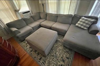Sofa loveseat with ottoman