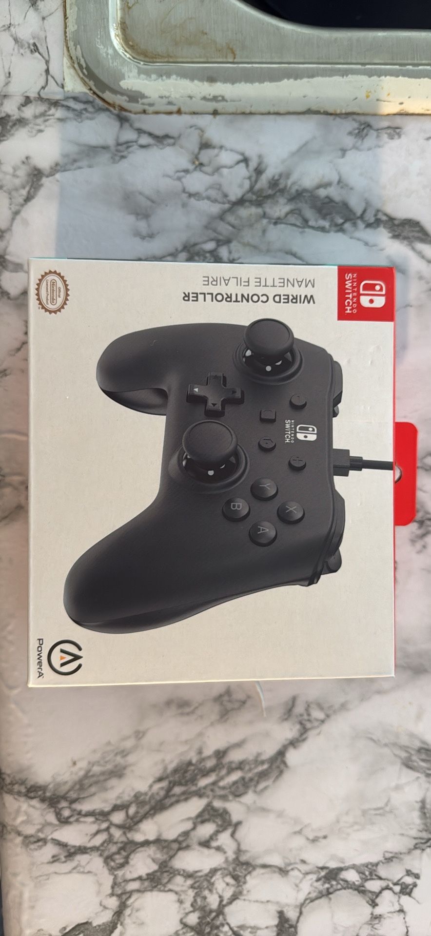 WIRED NINTENDO SWITCH CONTROLLER