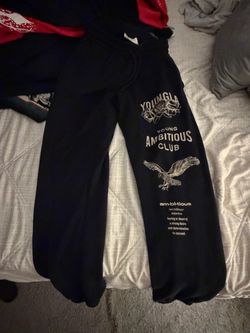 YLA BLACK PANTS SIZE MD