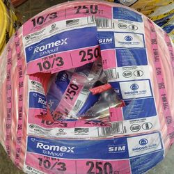 New Romex Wire 10/3