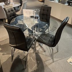 Table And 4 Chairs 