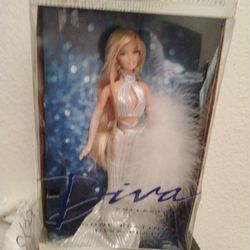 Barbie 2001 DIVA COLLECTION Gone Platinum Diva Platine NIB