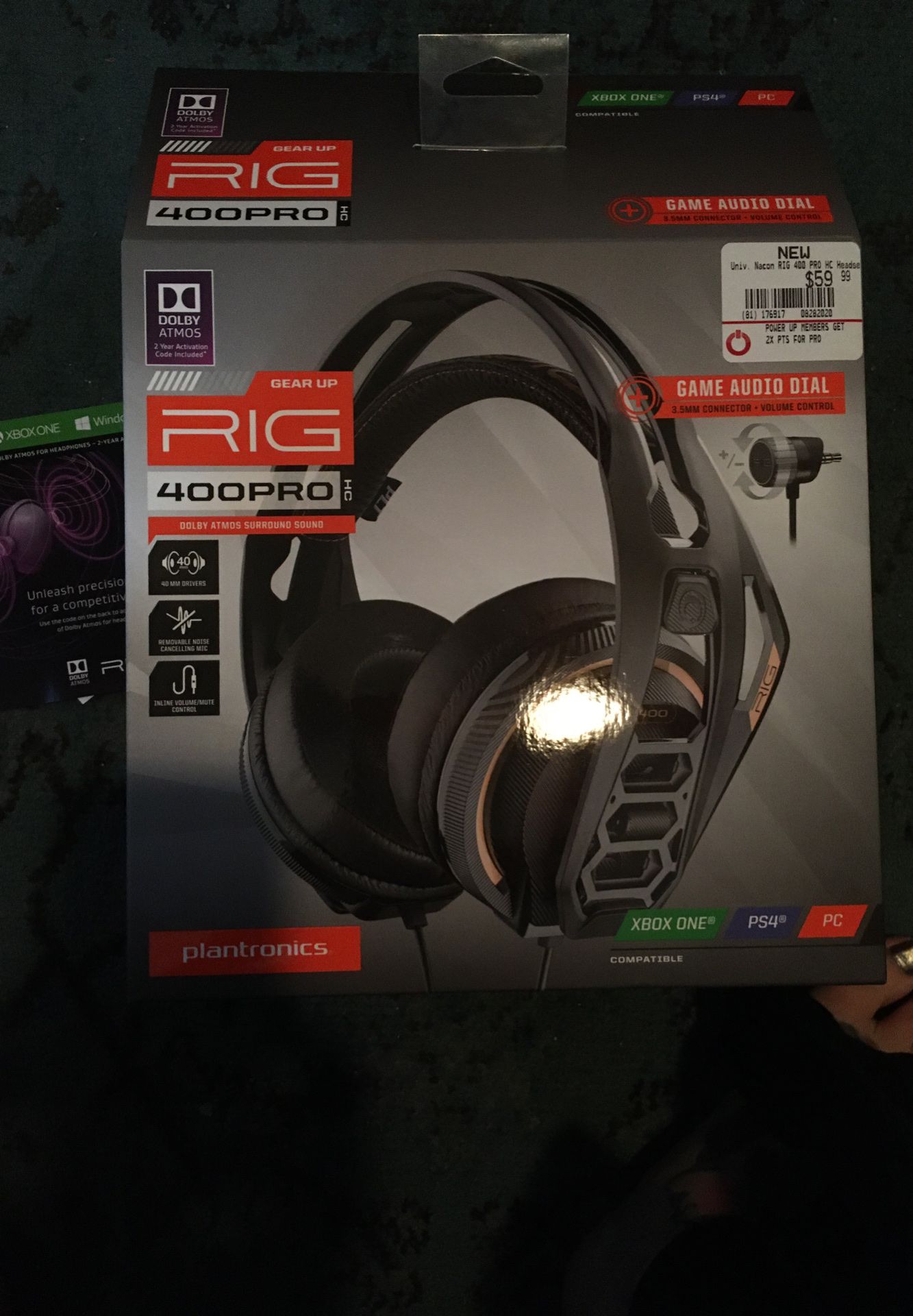 Rig 400 pro gaming headphones