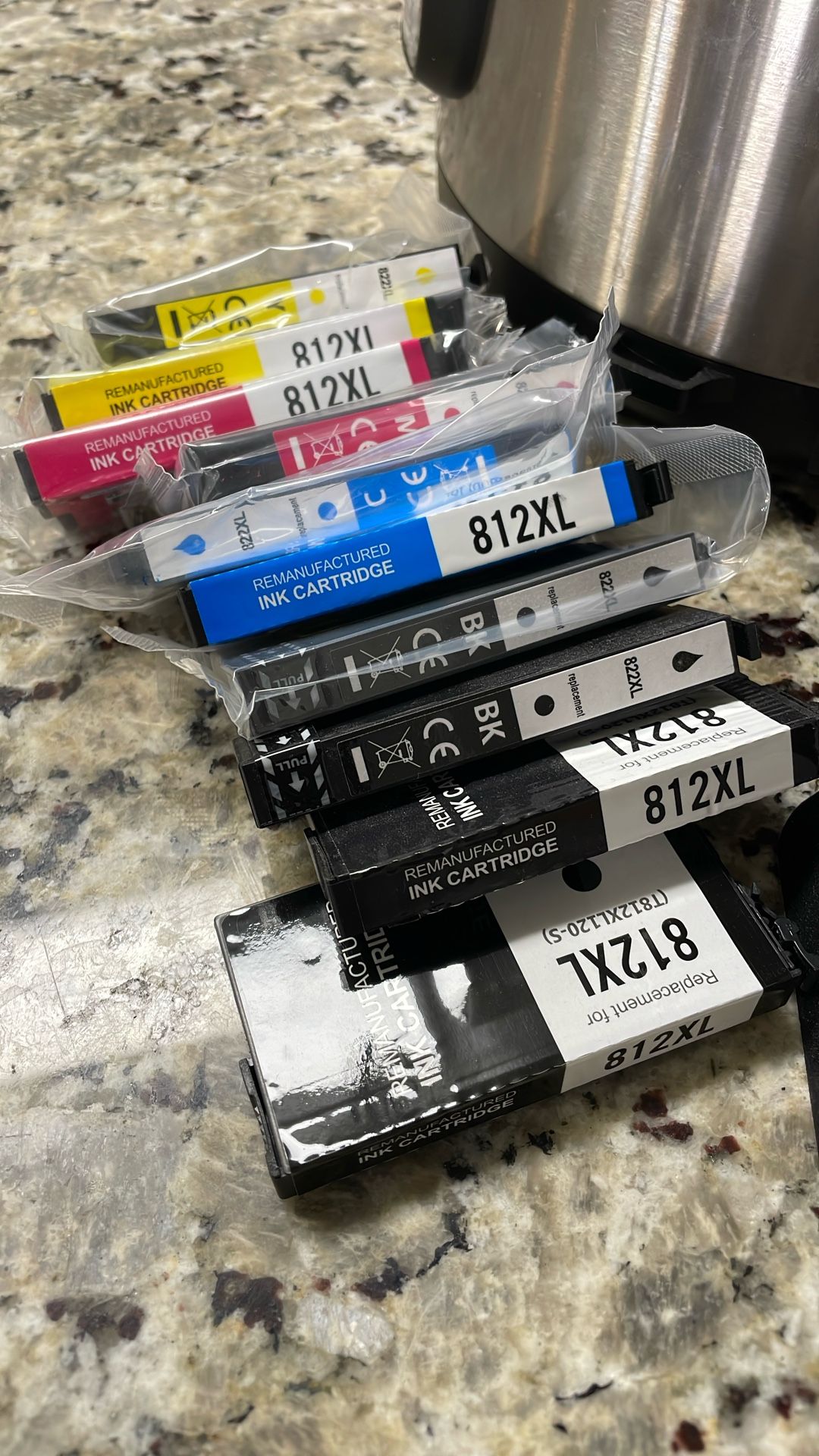 Various Ink Cartridges - 812XL