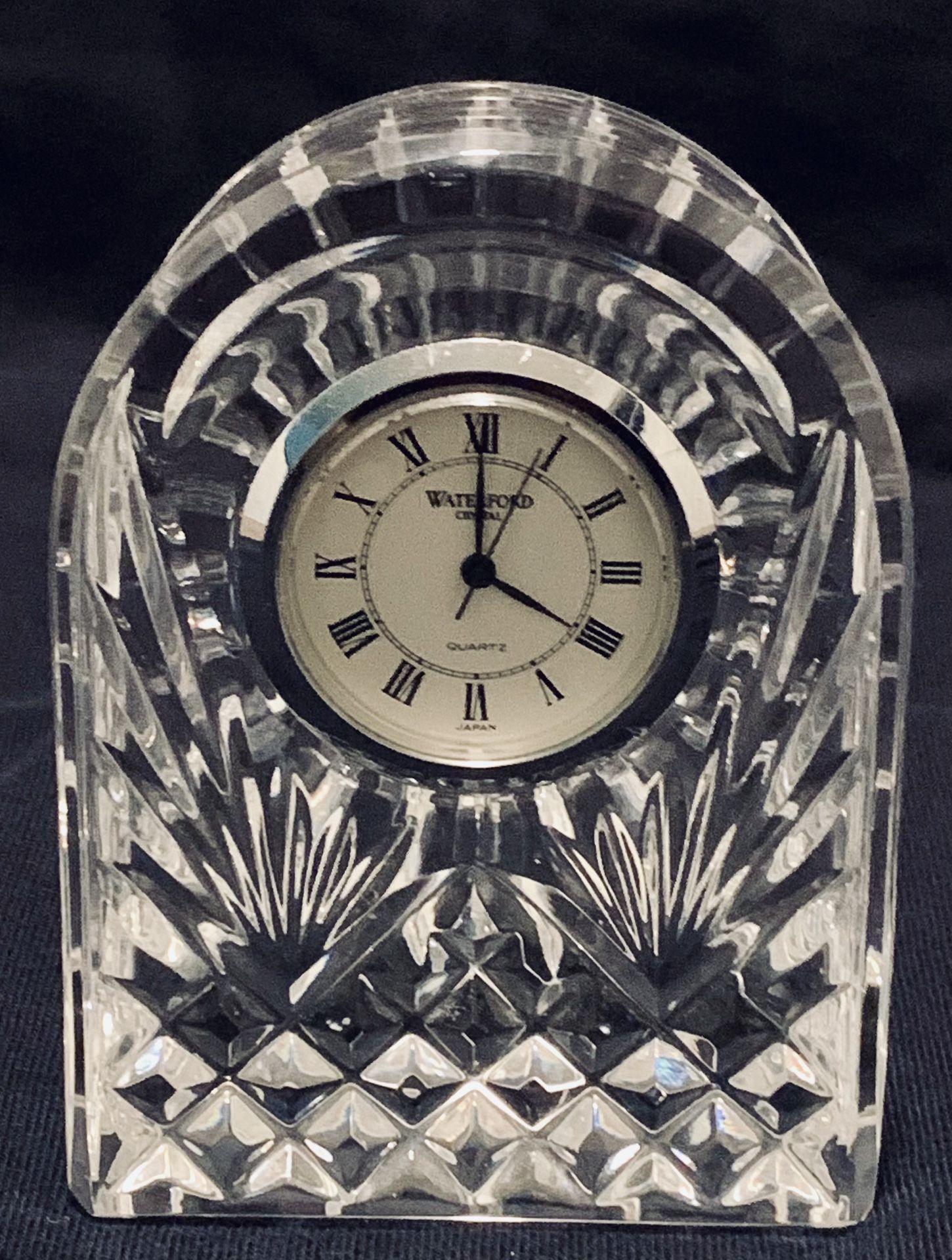 Waterford Cut Crystal Clock