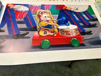 Fisher-Price Teddy Bear Parade Art Print Toy Poster
