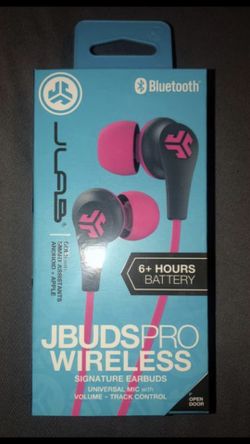 JBUDSPRO wireless signature earbuds brand new sealed 20$$$