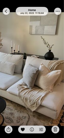 Black side table/desk