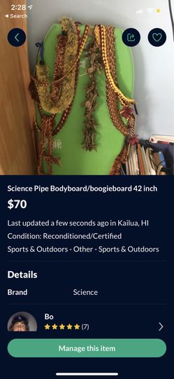 Science Pipe Bodyboard/boogieboard