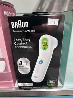 Braun forehead thermometer