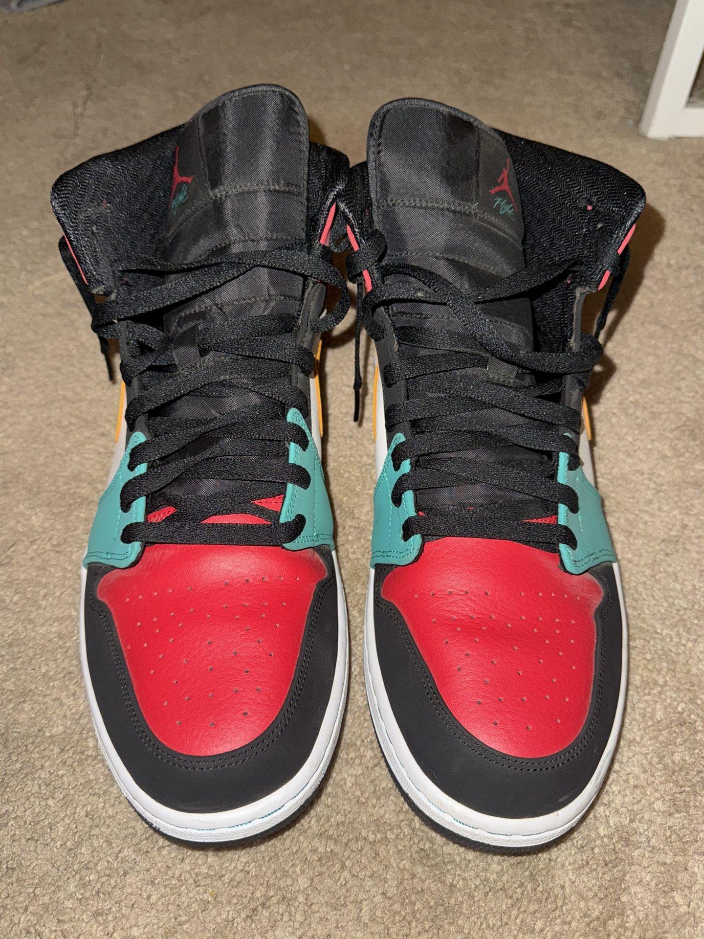 Nike Air Jordan 1 Mid in the "Multicolor"