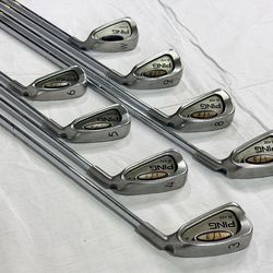PING i3 Blade Iron Set Green Dot RH 3-9 + O-Size Wedge Golf Clubs