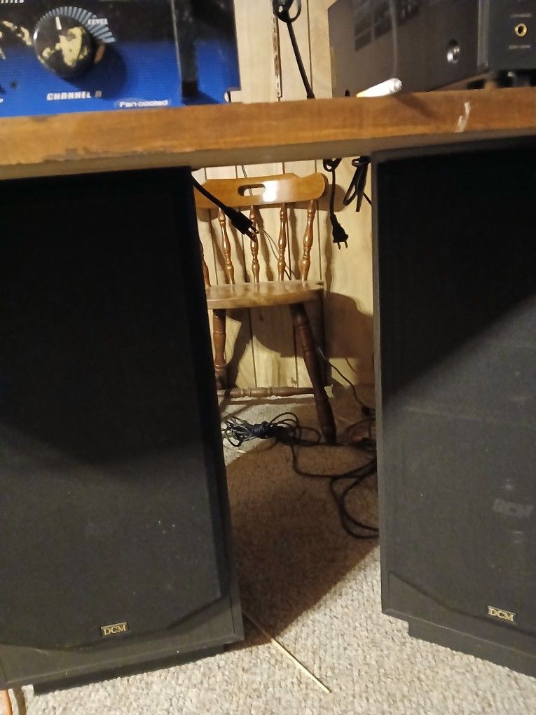 DCM FLOOR SPEAKERS 