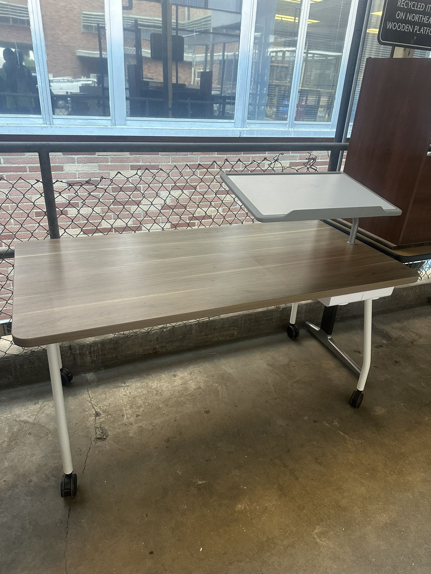 Mobile/Rolling Desk, Training Table, or Utility Table.