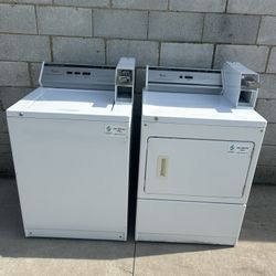 Comercial Washer And Gas Dryer