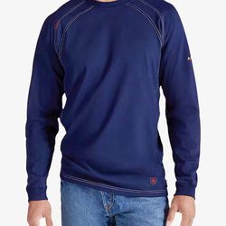 Ariat FR  Work Crew Long Sleeve T-Shirt For Men Size XXL