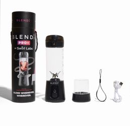 BLENDi Pro+ Ice-Crushing Portable Blender (17oz) - Black