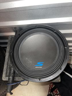 12” Alpine Subwoofer