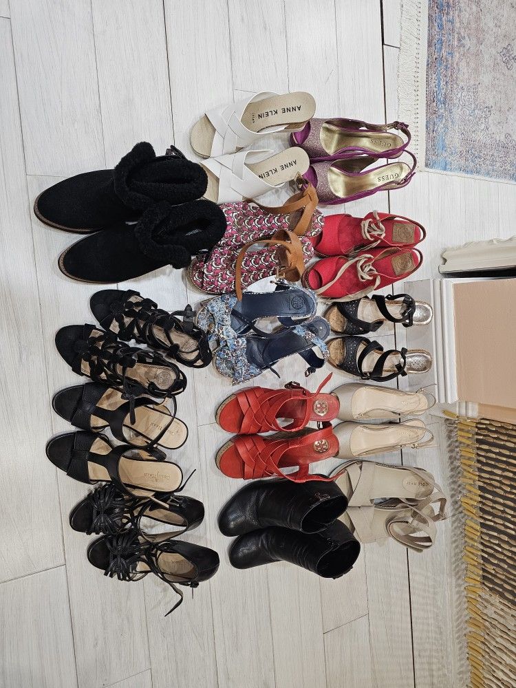 Large collection of Shoes Tory Burch and Cole Haan