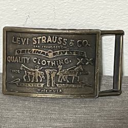 Vintage Levi Strauss Belt Buckle