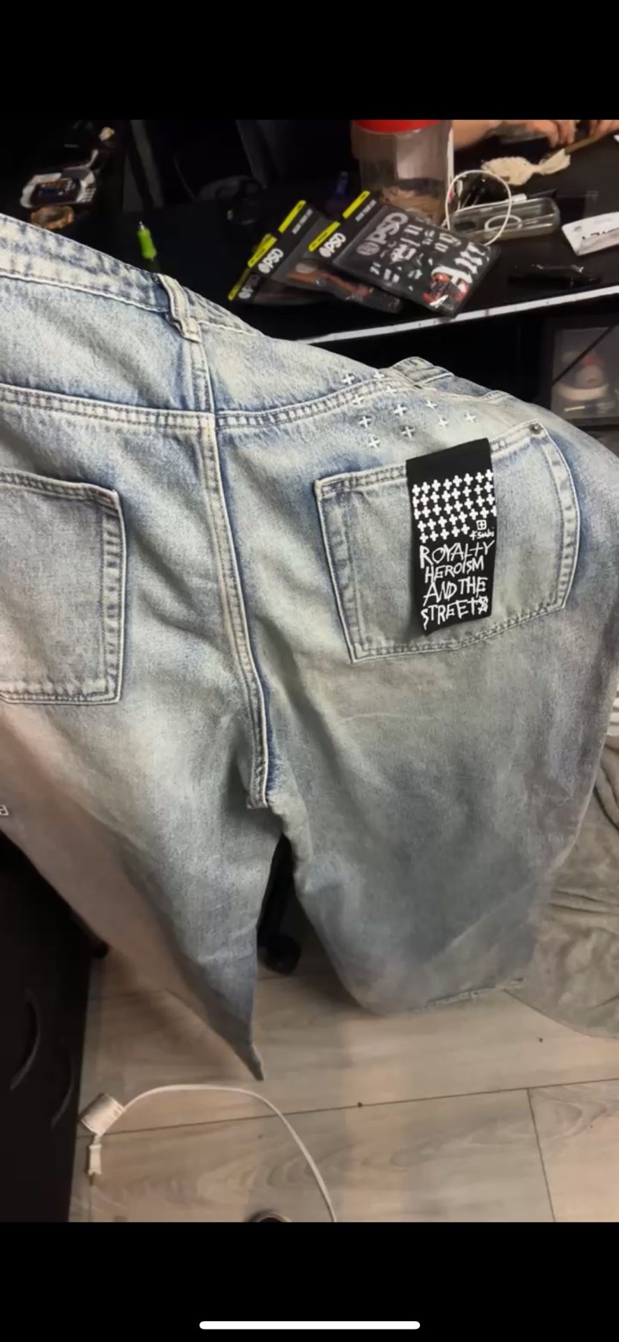 ksubi and purple jeans for sell 150 each