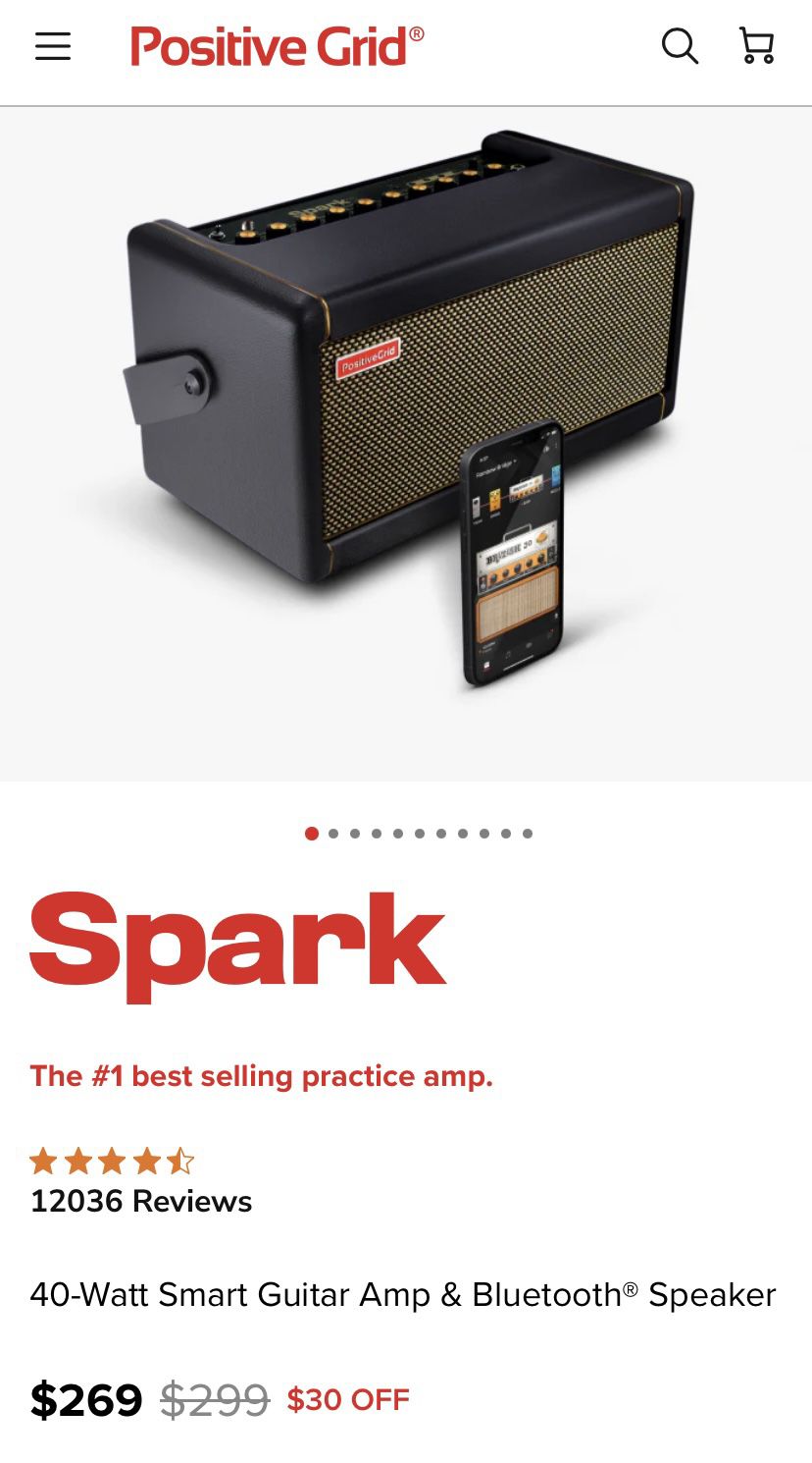 Spark Guitar Amp by Positive Grid